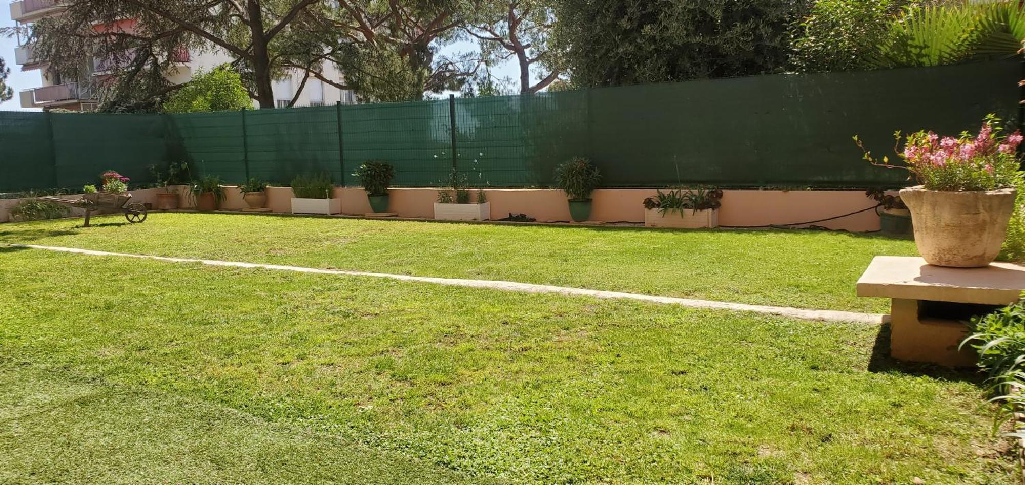Superbe Rez De Jardin Dans Residence Au Calme นีซ ภายนอก รูปภาพ